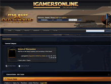 Tablet Screenshot of igamersonline.com
